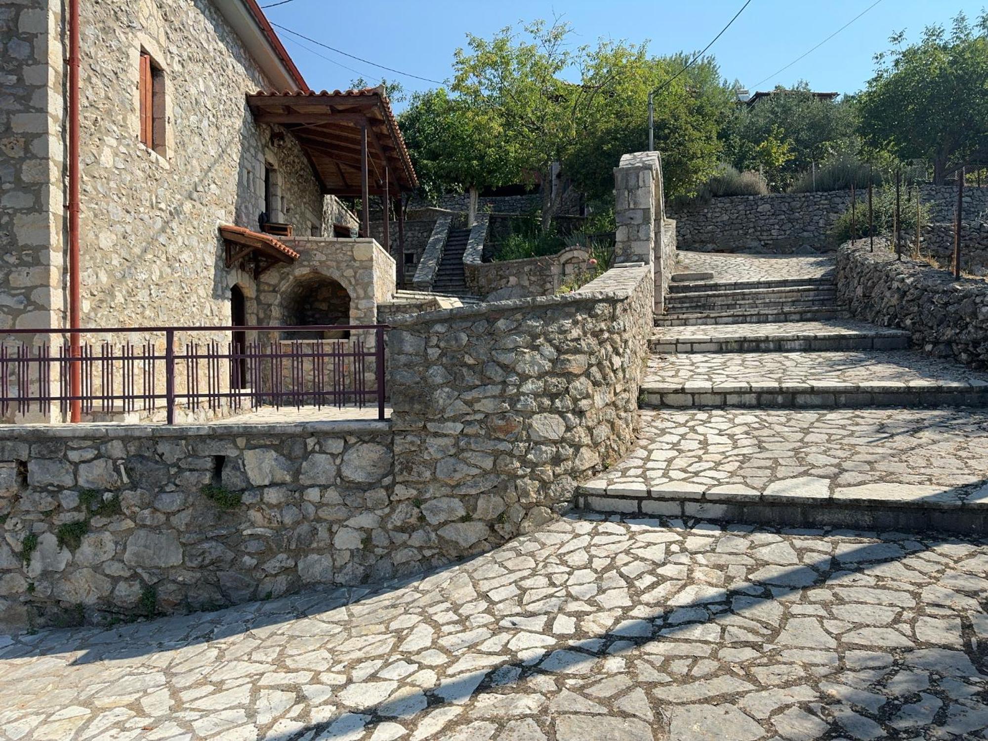 Terra Petra Villa At Psari Trikolonon Gortynia Psárion Exteriér fotografie