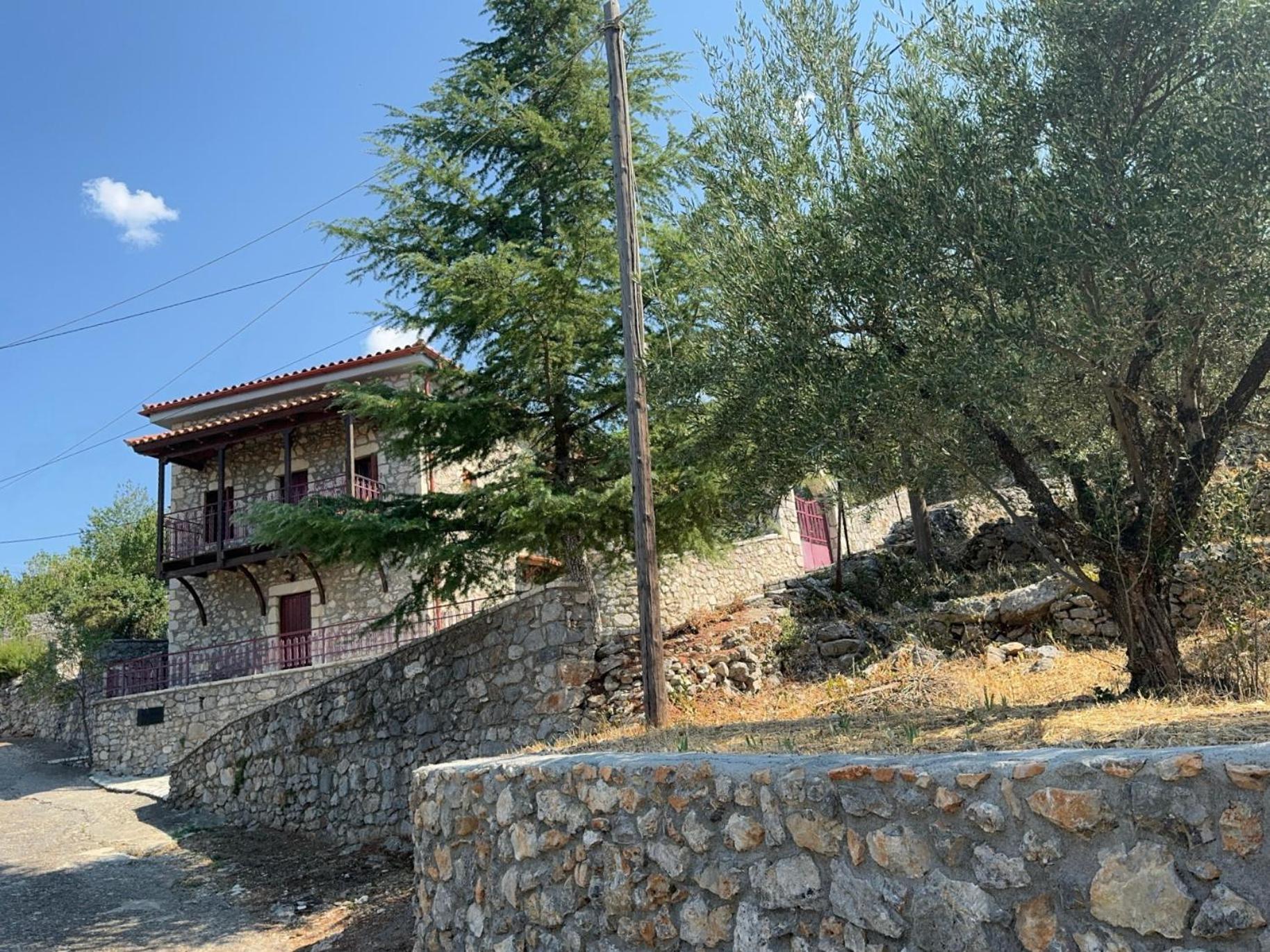 Terra Petra Villa At Psari Trikolonon Gortynia Psárion Exteriér fotografie