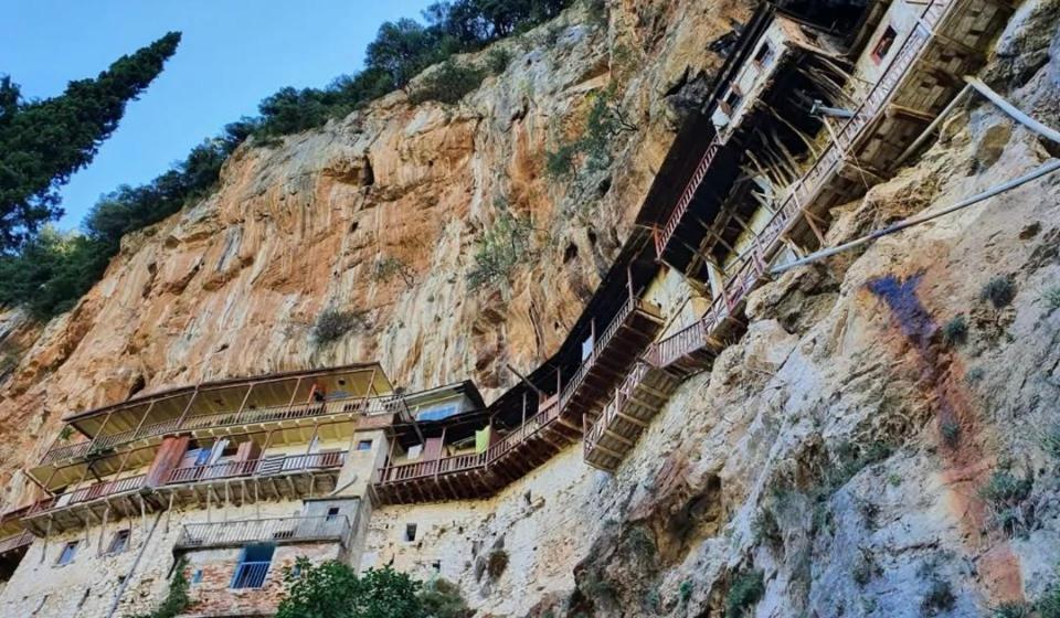 Terra Petra Villa At Psari Trikolonon Gortynia Psárion Exteriér fotografie